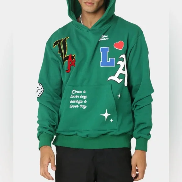 Lifted Anchor City Puff Hoodie size S - Picture 1 of 16